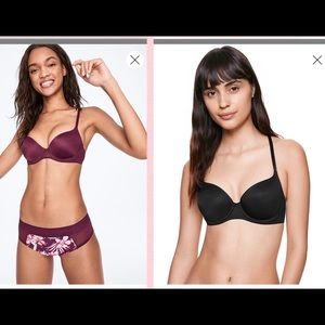 2 Pink wear everywhere bras